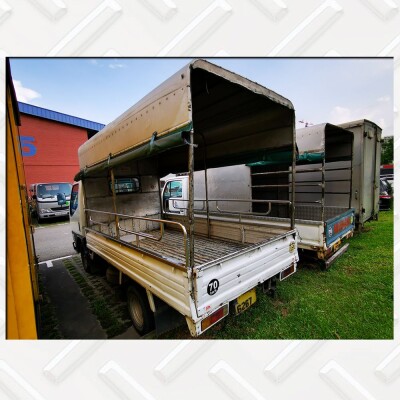 10ft High Canopy Lorry Rental